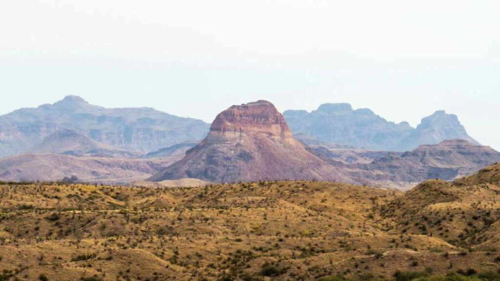 An image of landscape of Big Bend National Park