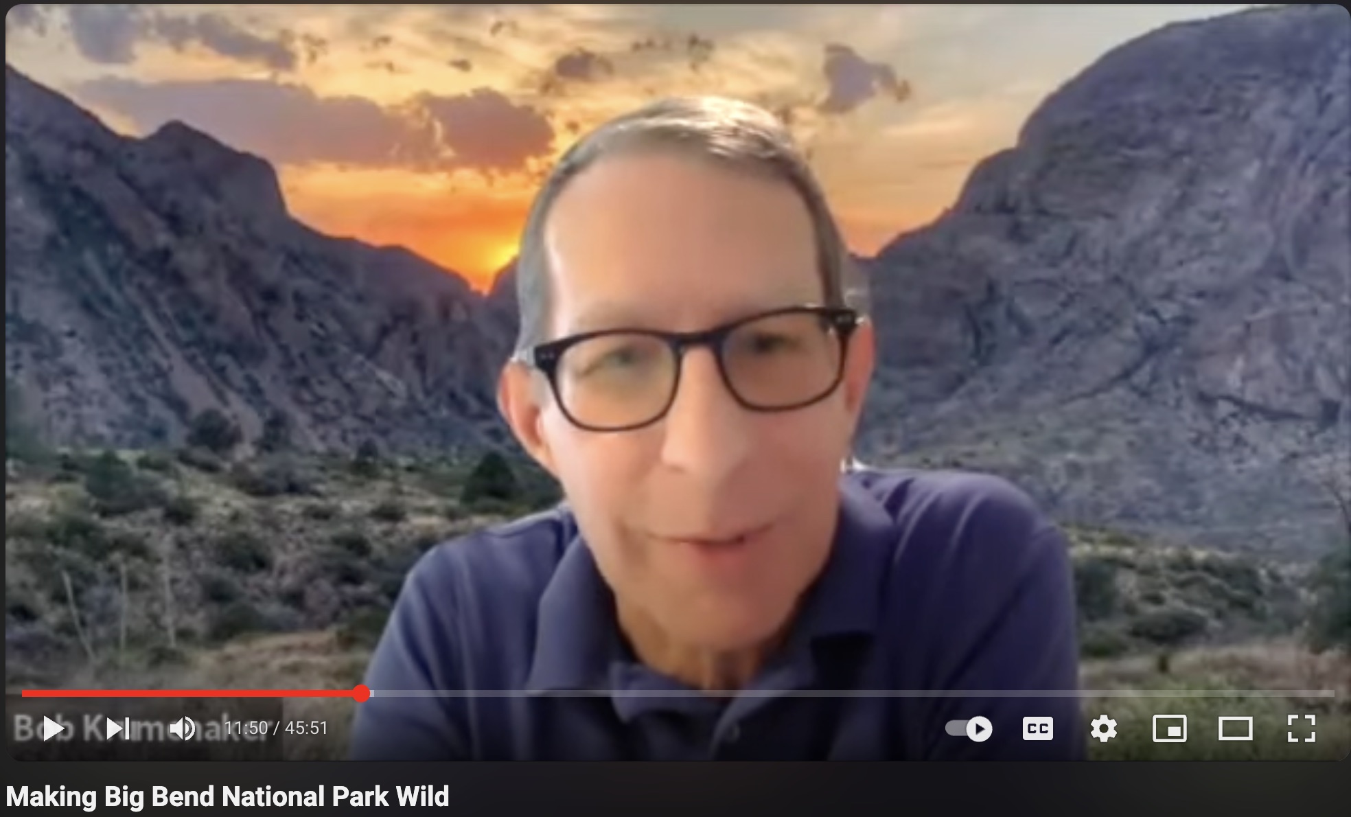 Making Big Bend National Park Wild Podcast Image