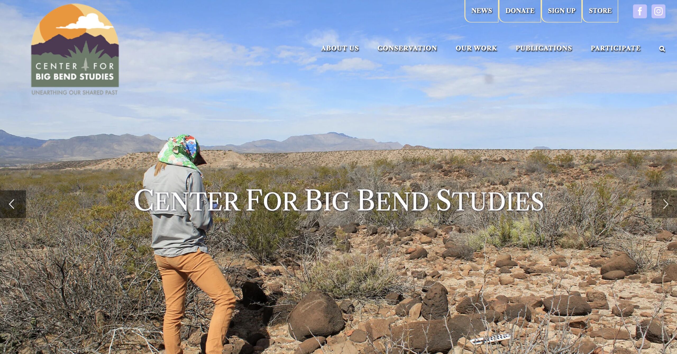 Center for Big Bend Home Page