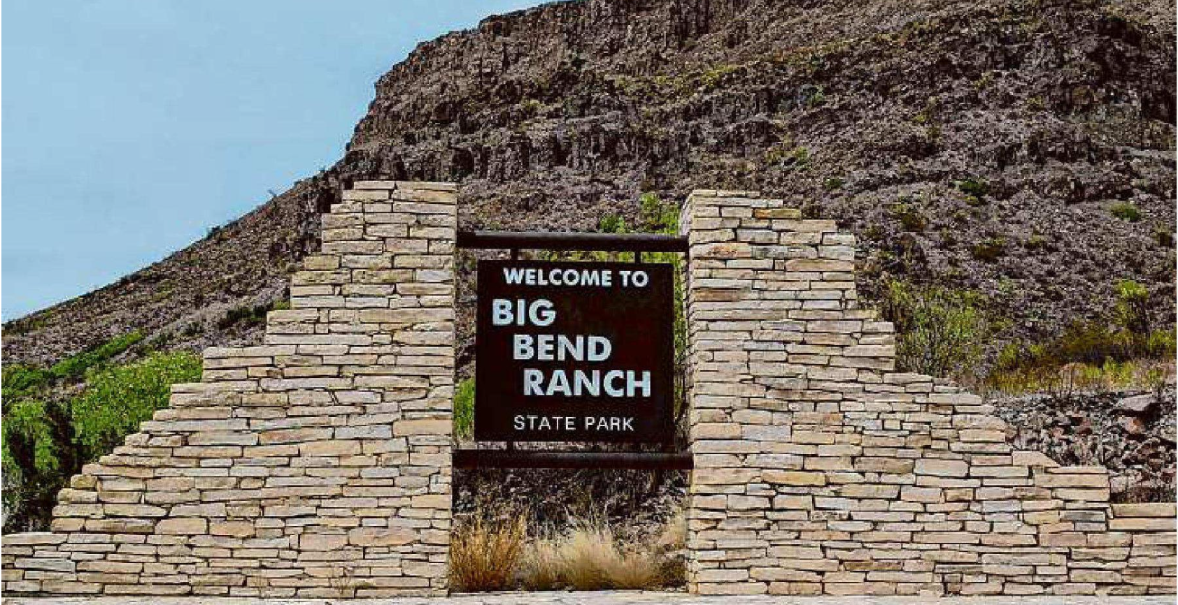 Big Bend Ranch State Park Sign. Paasch Photograph/iStockphoto