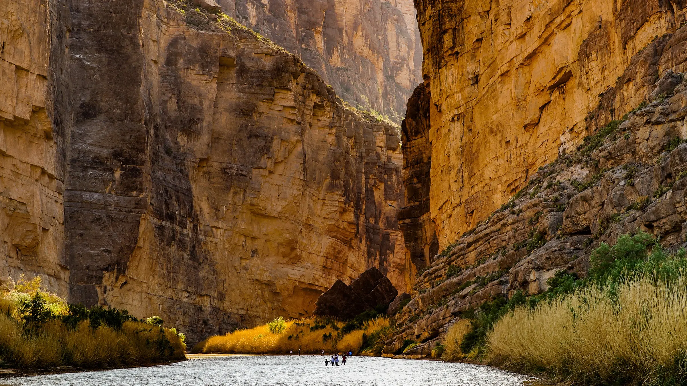 Opponents of the wall argue that Big Bend's rugged terrain serves as a natural border (Photo: Stacey Campbell/Getty Images)