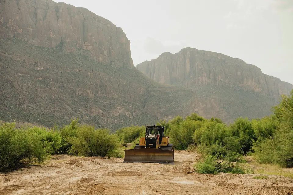 Customs and Border Protection says the work at Big Bend National Park is part of a land assessment ahead of a $1.7 billion dollar effort to improve border security in the region. Natalie Newman