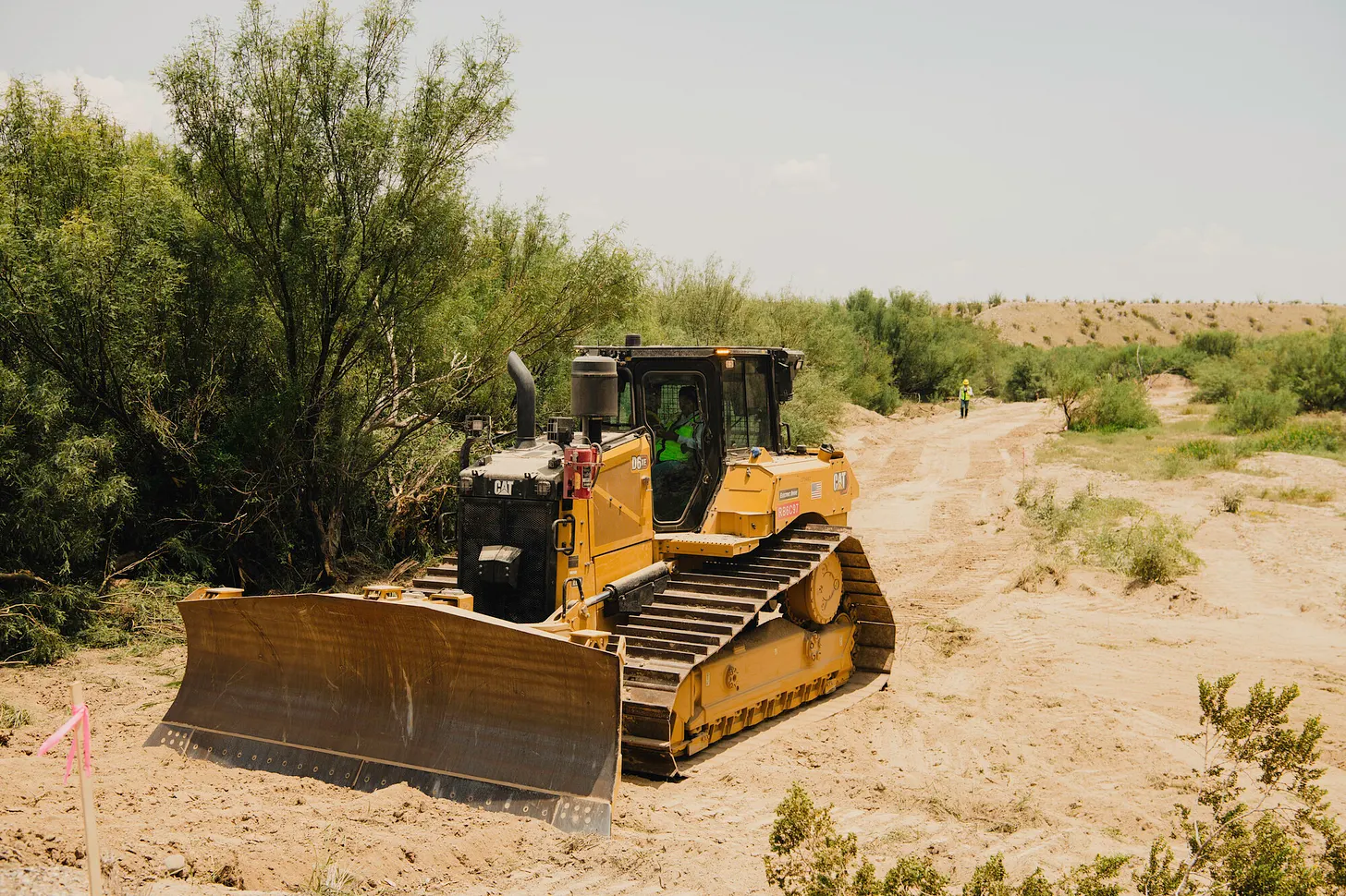 Bulldozer in Big Bend National Park - Credit: Natalie Newman